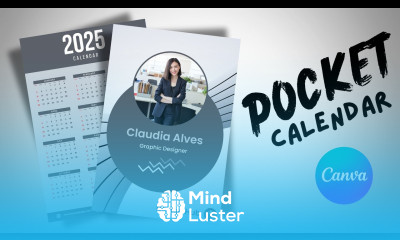 Create Your Own Pocket Calendar in Canva Easy Design Tutorial