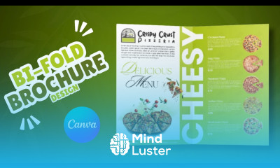 How to make a Bi fold Brochure in Canva Brochure Design