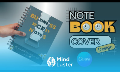 Notebook Cover Design in Canva Business Notebook Cover Book Cover Design