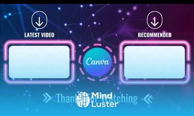 How to make YouTube End Card on Canva