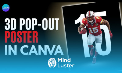 Create a 3D Pop Out Poster Effect in Canva Sports Dynamic Designs