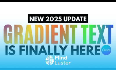 New Gradient Text Feature in Canva No Apps Needed 2025 Update