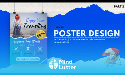 Poster Design With Canva Flayer Design Tourist Agency Design Designtalk