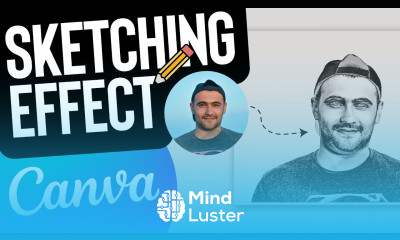 Turn A Photo Into Pencil Sketch with Ease In Canva Sketching with Canva Canva Tutorial