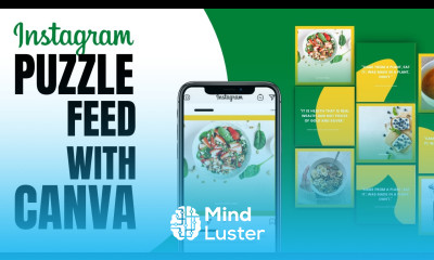 How To Make An Instagram Puzzle Feed With Canva 9 post At a Time Canva Tutorial Design Talk