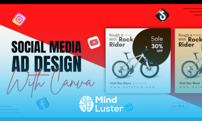 Social Media Banner Design Instagram post design in Canva Tutorial Designtalk Part 5