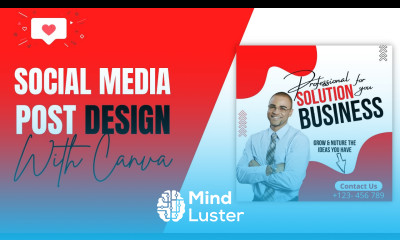 Social Media Design in canva Professional Instagram Post Tutorial Designtalk Part 4