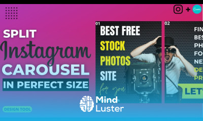 How To Split Image In Instagram Carousel size Designtalk Tool