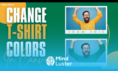 How To Change Clothes T Shirt Color In Canva Canva Effect Design talk Just 3 Min