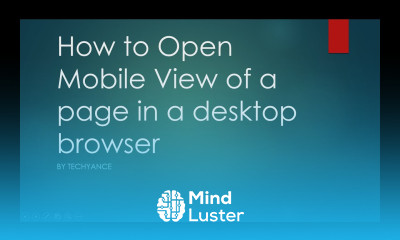 How to open mobile mode in chrome devtools Check devtools in Desktop Mobile Devices View