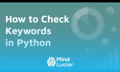 How to Check Python keywords Keyword List in Jupyter Notebook