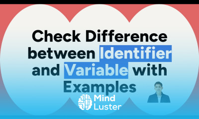 Check Difference between Identifier and Variable with Examples Python