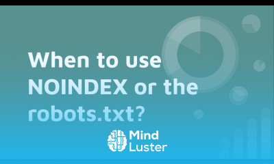 When to use NOINDEX or the Robots txt Noindex Vs Robots txt googlebot