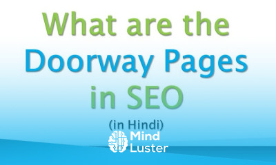 What are Doorway Pages Their SEO Penalties Examples Hindi