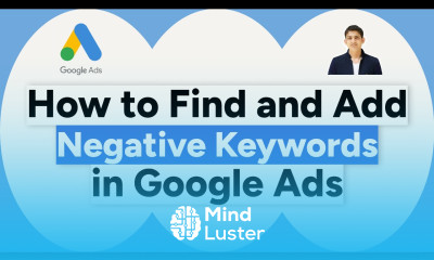 How to Find and Add Negetive keywords in Google Ads