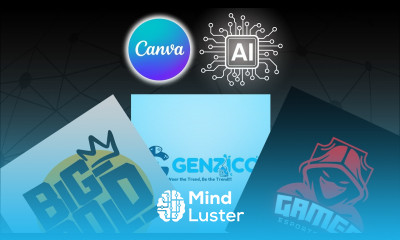Stunning Logo Design with Canva AI Free AI Logo Maker DreamLab Design Tutorial