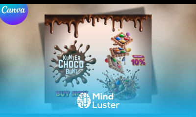 Cookies Advertising Poster Design in Canva Product ad Poster Product Commercial