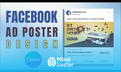 Facebook Ad Poster Design with Canva