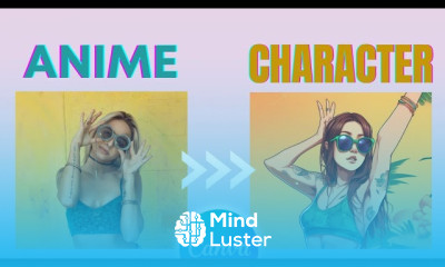 How to turn Photo To ANIME Character In Canva Anime Effect Tutorial