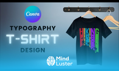 Typography T Shirt Design Tutorial in Canva