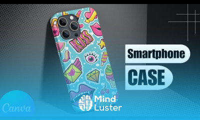 Smartphone Case Design using Canva Doodle Smartphone Case