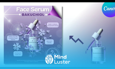 Product Advertising Poster Design in Canva Product Manipulation Product Commercial