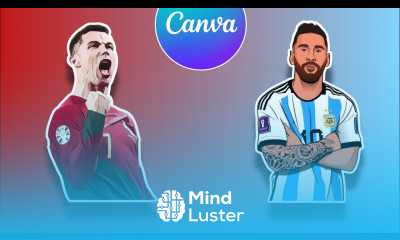 How to Make Stickers on Canva CR7 Cartoon Stickers