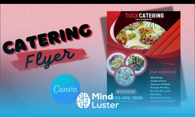 Professional Flyer Poster Design in Canva Perfect for Chefs Food Brands Events Promotions