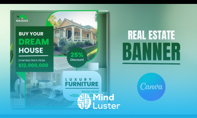 Real Estate Banner Design Business Banner Design with Canva