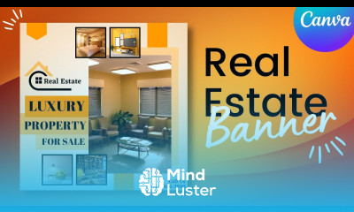 Real Estate Banner Design with Canva Real Estate Business