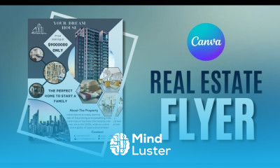 Real Estate Flyer Design in Canva Real Estate Poster Design Flyer Design real estate flyer