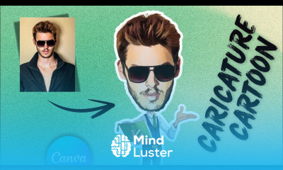 Caricature Cartoon Art Design with Canva