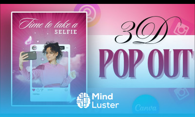 How to Create3D Pop Out Effect for Instagram in Canva