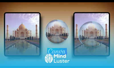 Floating Bubble Effects in Canva Water Drop Transparent effect Canva Tutorial