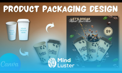 Product Packaging and Ads Poster Design in Canva Logo Package Design Full Process canva