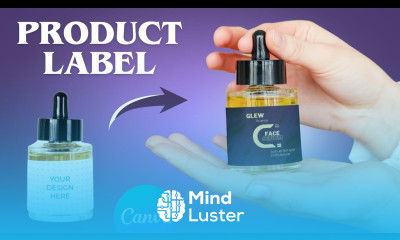 Design Product Label and Package Product Packaging Design Tutorial in Canva Full Process