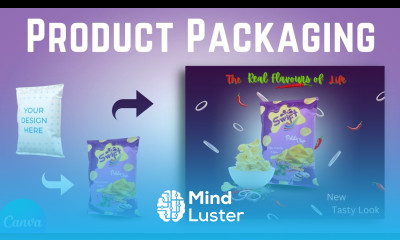 Product Packaging and Ads Poster Design in Canva Logo Package Design Full Process SabbyXa