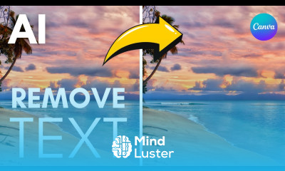 Remove Text From Image With AI Canva Tutorial