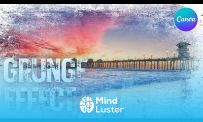 How to Apply Grunge Effect in Canva Easy Canva Tutorial for Beginners