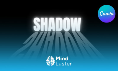 Canva Tutorial Perspective Text Shadow Effect