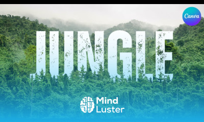Jungle Text Effect Editing in Canva Create Stunning Nature Inspired Typography
