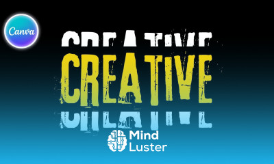 Slice Typography Effect in Canva