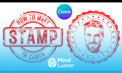 Rubber Stamp Effect and Portrait Stamp Effect in Canva