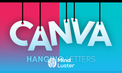 Hanging Text Effect in Canva