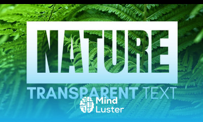 How to Create Transparent Text Effect in Photopea