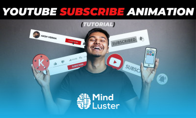 How To Make Subscribe Button Animation For YouTube Android iOS Subscribe Intro Kaise Banaye