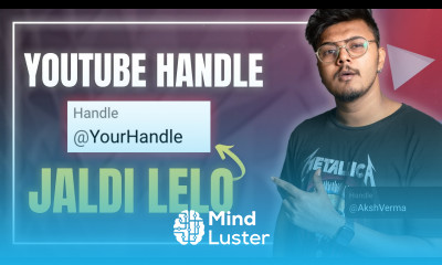 YouTube Handle जल्दी से लेलो YouTube Handle Kaise Banaye 14 Oct 2023