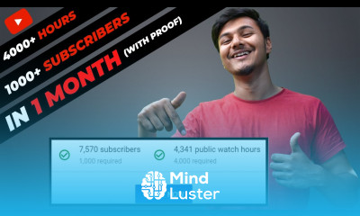 How To Get 1000 Subscribers 4000 Hours Watch Time on YouTube Get Monetized On YouTube 2026 