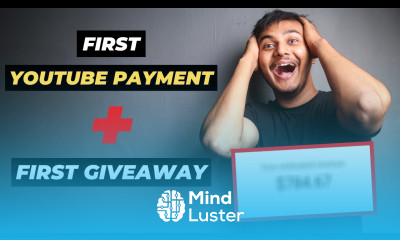 My First YouTube Payment and Giveaway YouTube Se Kitna Paisa Milta Hai WITH PROOF