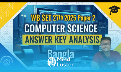 WB SET 27th 2025 Paper 2 Computer Science Answer Key Analysis Bangla